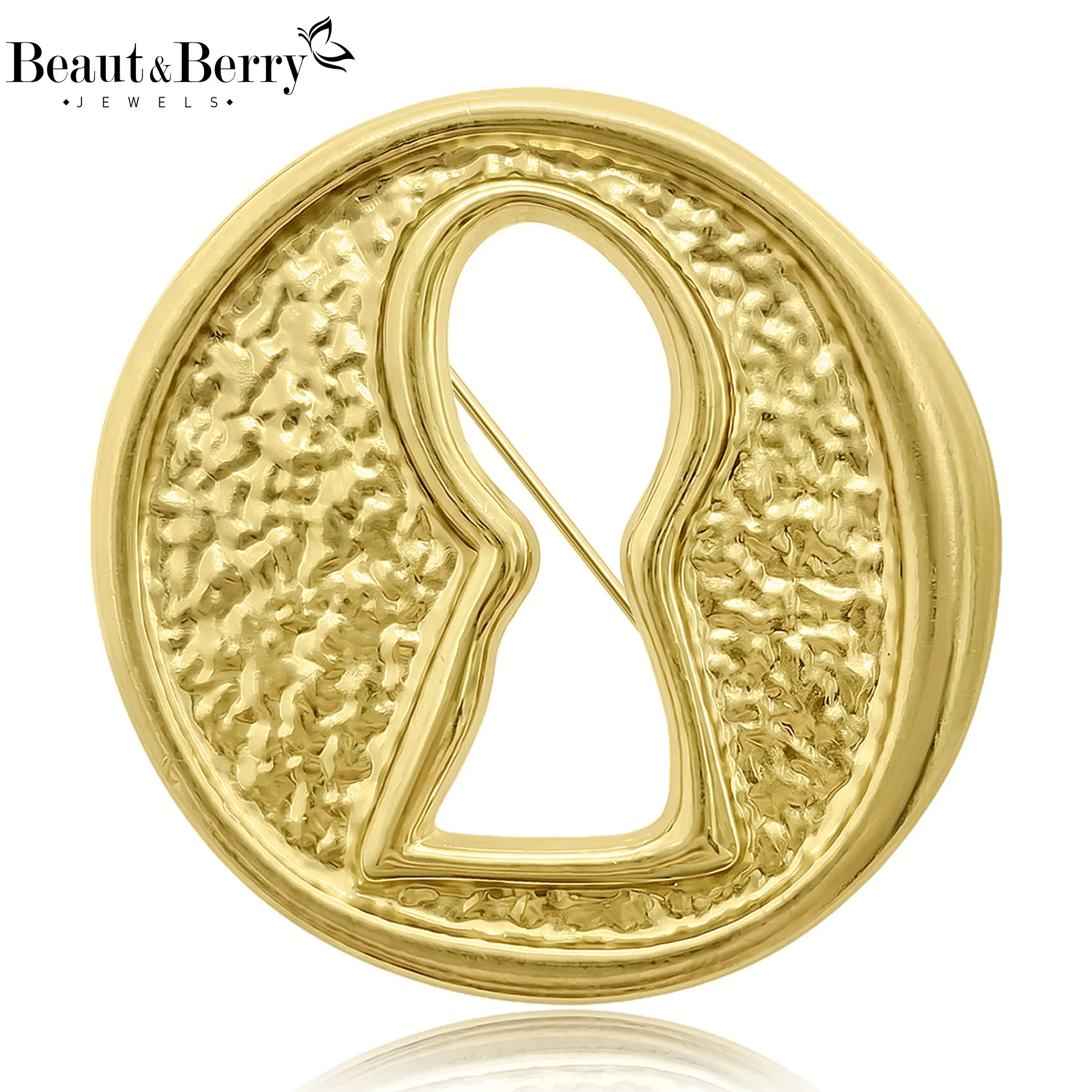 Beaut&Berry Luxury Glossy Lockhole Brooches for Women Unisex Novelty Pins Casual Party Jewelry Accessories Gifts Decoration
Beaut&Berry Luxury Glossy Lockhole Brooches for Women Unisex Novelty Pins Casual Party Jewelry Accessories Gifts Decoration