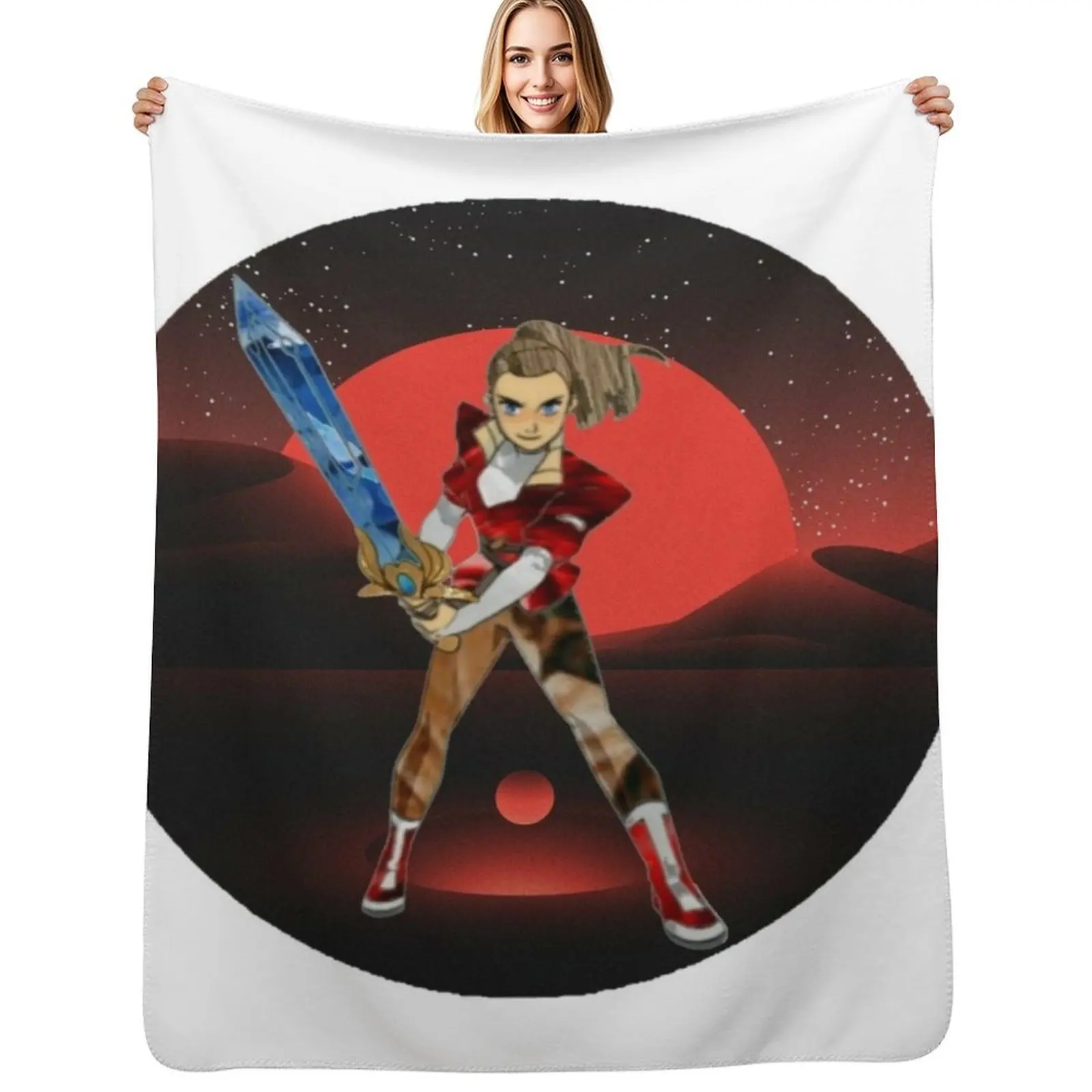 Adora Final She-Ra Fanart Merch Princess Throw Blanket Cozy Light Blanket for Travel Camping Picnic
Adora Final She-Ra Fanart Merch Princess Throw Blanket Cozy Light Blanket for Travel Camping Picnic