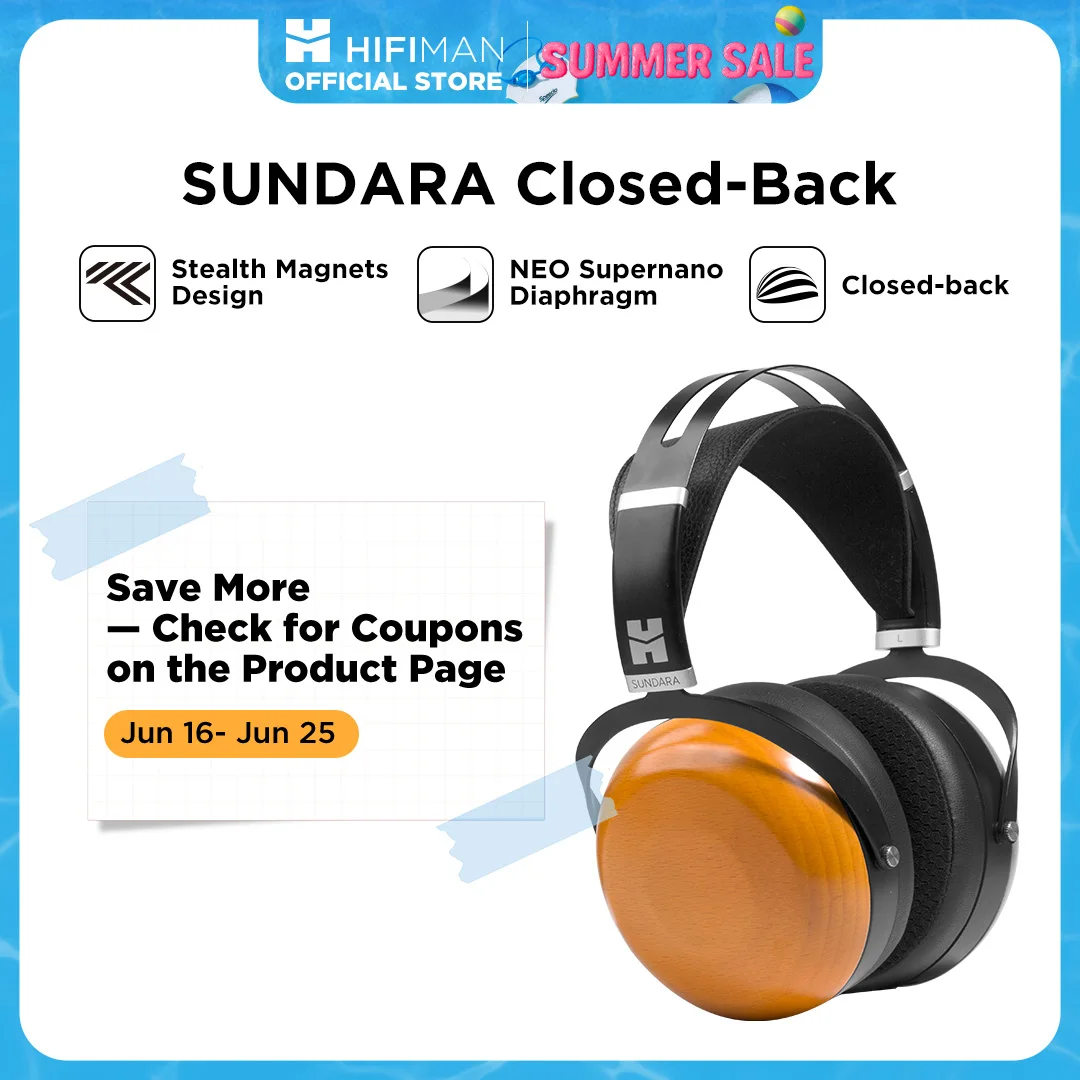HIFIMAN SUNDARA Накладные наушники Hi-Fi с закрытой спиной, плоские магнитные проводные наушники со стелс-магнитным дизайном, деревянные амбушюры
HIFIMAN SUNDARA Накладные наушники Hi-Fi с закрытой спиной, плоские магнитные проводные наушники со стелс-магнитным дизайном, деревянные амбушюры