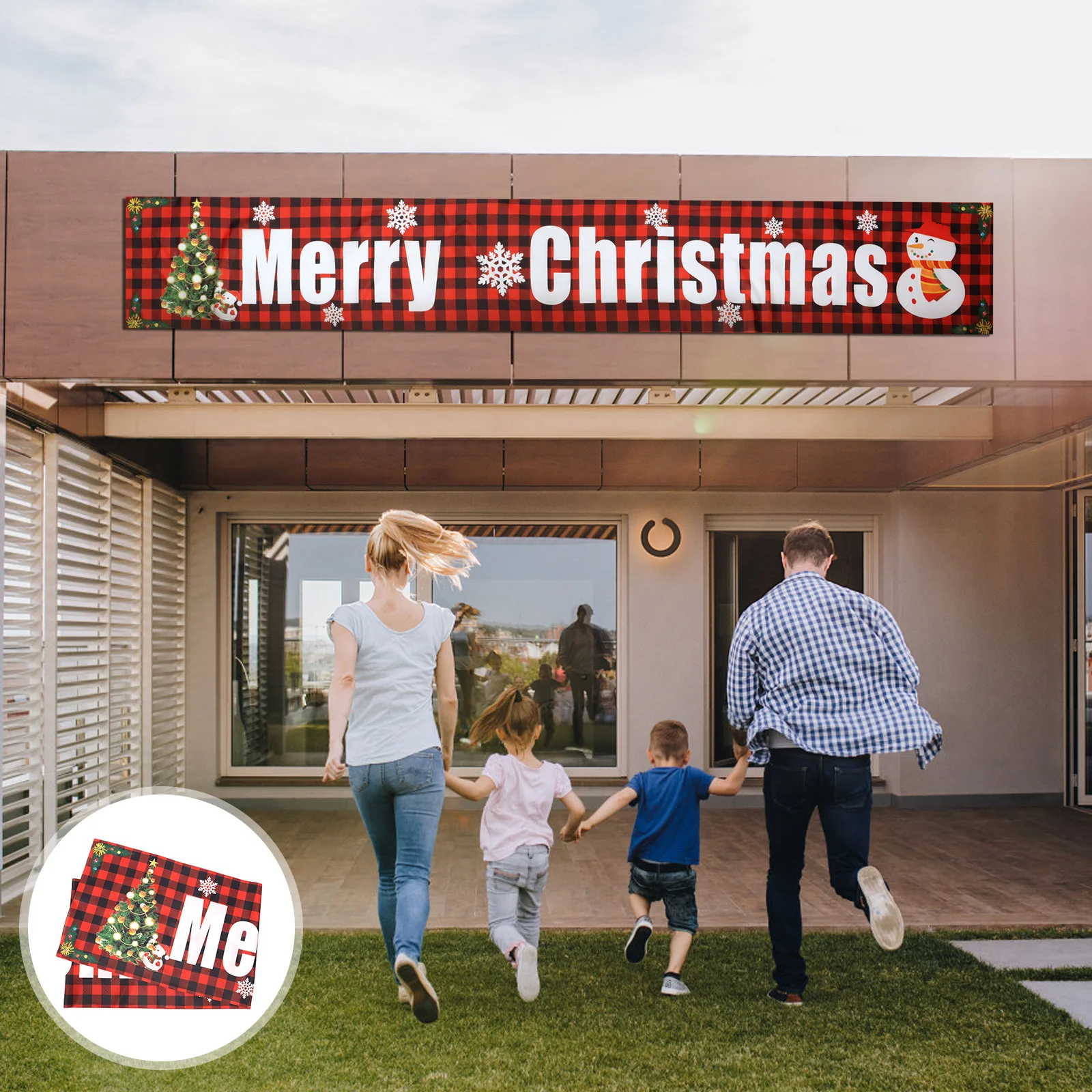 Big Christmas Banner Creative Door Series Scene Xmas Party Decor Streamer Decoration Garland
Big Christmas Banner Creative Door Series Scene Xmas Party Decor Streamer Decoration Garland