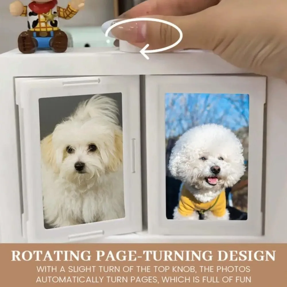 Transparent 3D Rotating Photocard Holder Protective Easy To Install 12-Card Holder 12 Pockets Multi-purpose Tabletop Photo Frame
Transparent 3D Rotating Photocard Holder Protective Easy To Install 12-Card Holder 12 Pockets Multi-purpose Tabletop Photo Frame