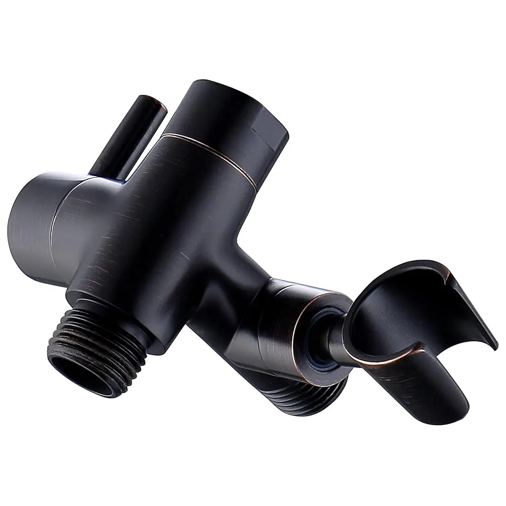 Solid Metal Shower Arm Diverter with Holder for Hand Held Showerhead and Fixed Spray Head, G 1/2 3-Way Bathroom Universal Di
Solid Metal Shower Arm Diverter with Holder for Hand Held Showerhead and Fixed Spray Head, G 1/2 3-Way Bathroom Universal Di