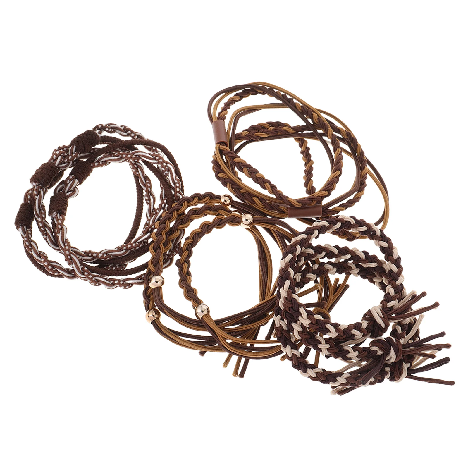 1Set Retro Braided Hair Ties Boho Style High Elasticity No Damage Hair Accessories for Women Vintage Woven Ponytail Holder
1Set Retro Braided Hair Ties Boho Style High Elasticity No Damage Hair Accessories for Women Vintage Woven Ponytail Holder