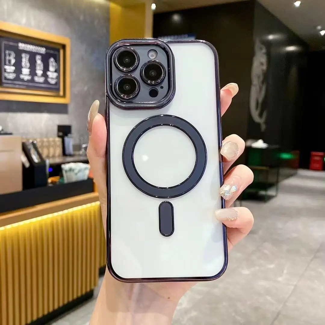 Suitable for iPhone 16 plus anti drop magnetic plated phone case, suitable for Apple 15 high-end dust-proof mesh soft case
Suitable for iPhone 16 plus anti drop magnetic plated phone case, suitable for Apple 15 high-end dust-proof mesh soft case