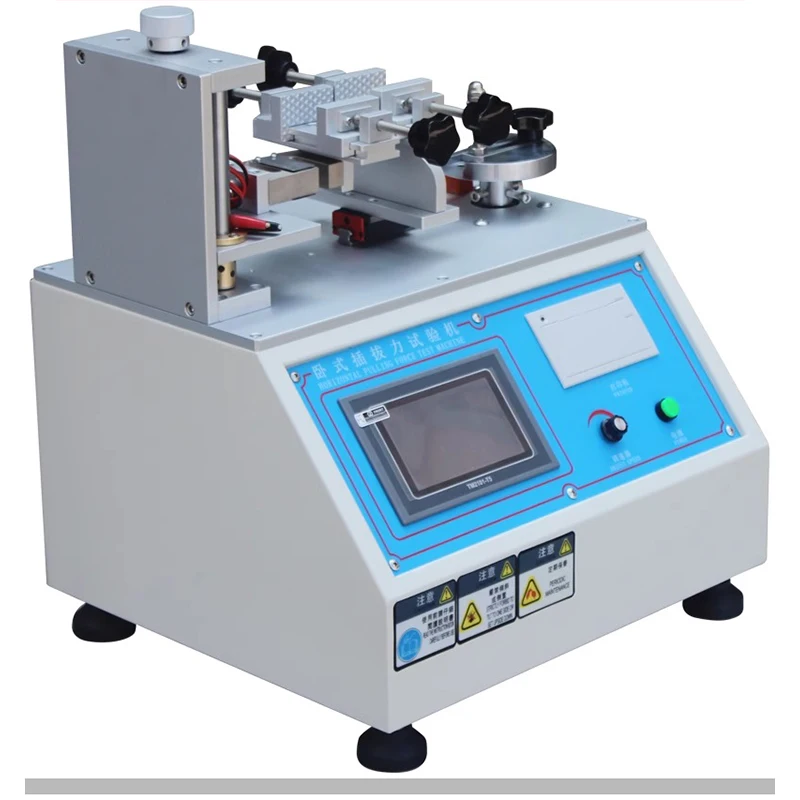 Microcomputer digital display plug-in force testing machine Horizontal plug and socket detection SUB button life experi
Microcomputer digital display plug-in force testing machine Horizontal plug and socket detection SUB button life experi