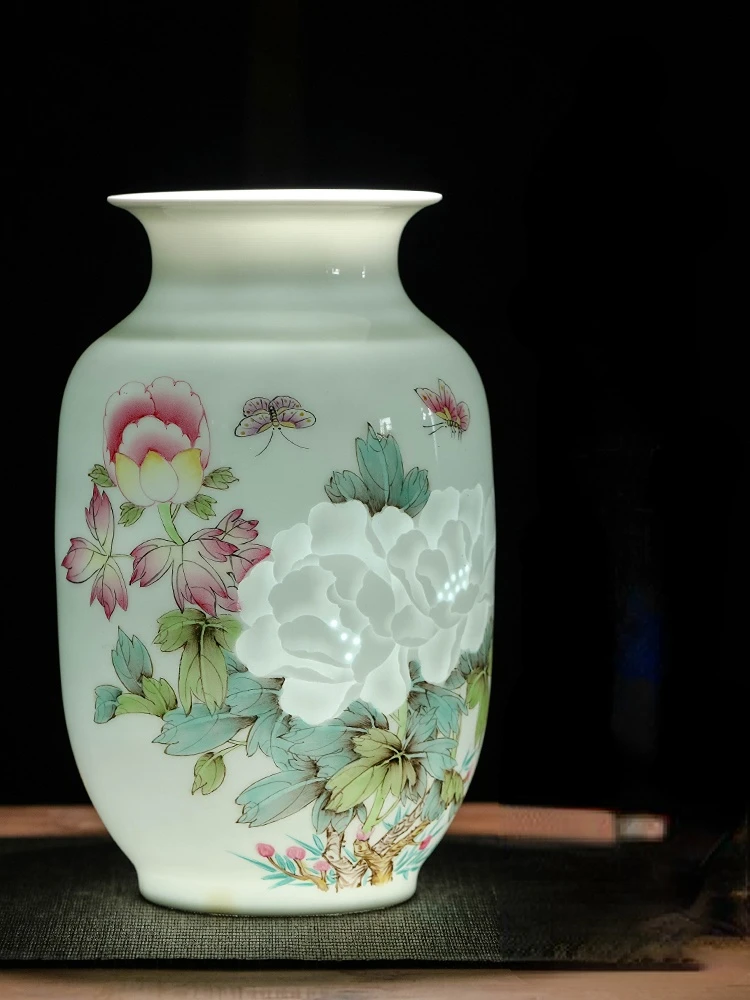 Ceramic Vase Hand-painted Masterpiece for Home Decor Chinese Style for Living Room Bar and Entryway Jingdezhen Artware Tabletop
Ceramic Vase Hand-painted Masterpiece for Home Decor Chinese Style for Living Room Bar and Entryway Jingdezhen Artware Tabletop