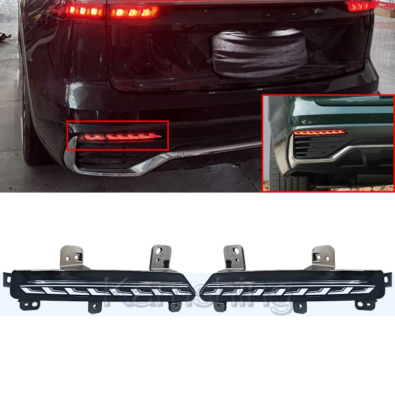 Kamshing 1pair LED Rear Bumper Light For Geely Monjaro KX11 Xingyue L 2021-2025 Rear Brake Light Stop Lamp Signal Lamp
Kamshing 1pair LED Rear Bumper Light For Geely Monjaro KX11 Xingyue L 2021-2025 Rear Brake Light Stop Lamp Signal Lamp