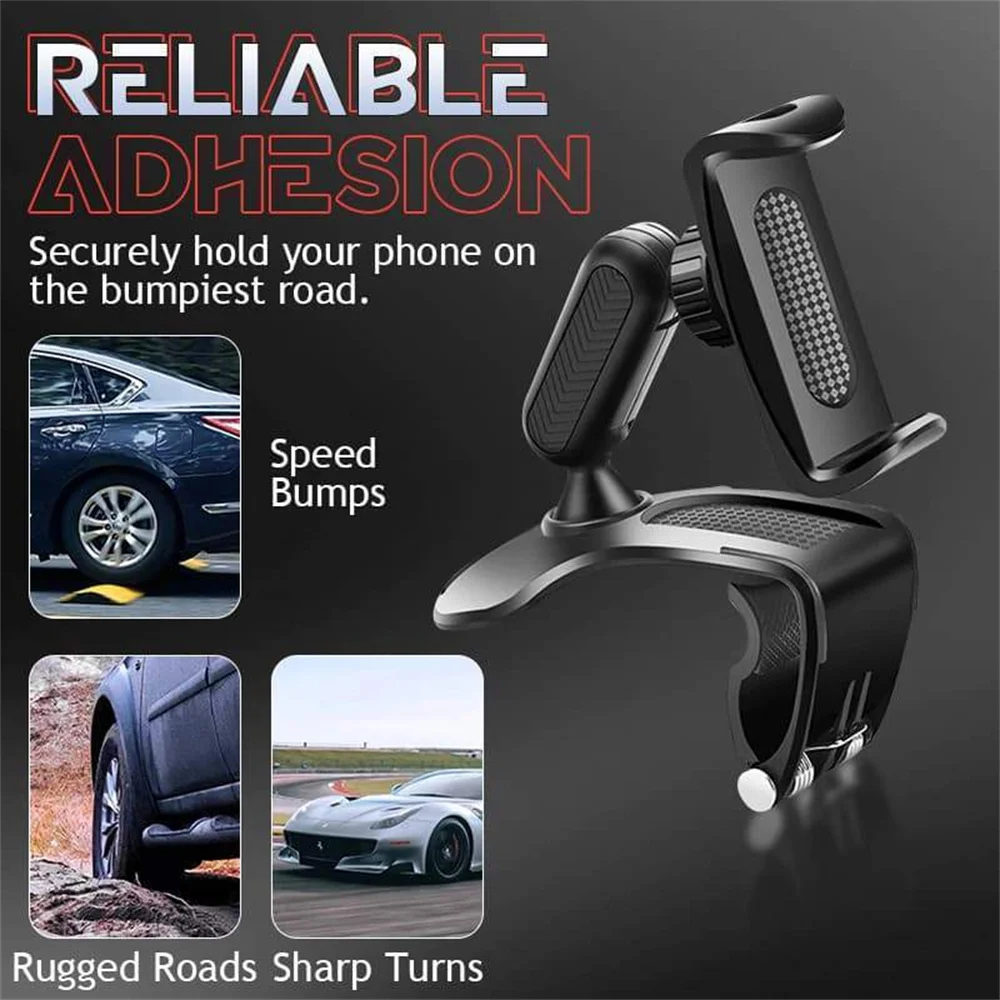 Dashboard Mount Car Phone Holder 360 Rotation Rearview Mirror Clip Stand Multifunctional Bracket for IPhone 12 Xiaomi Huawei
Dashboard Mount Car Phone Holder 360 Rotation Rearview Mirror Clip Stand Multifunctional Bracket for IPhone 12 Xiaomi Huawei