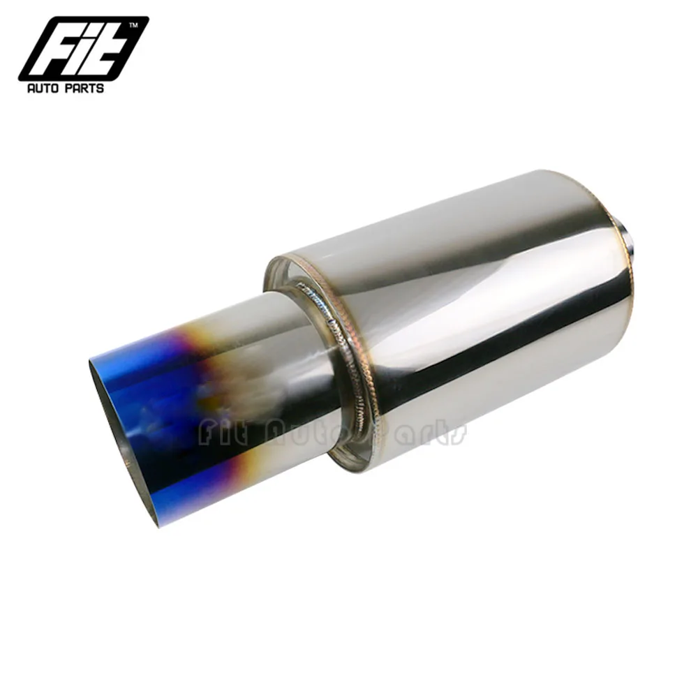 High Quality Stainless car exhaust pipe mufflers tail Interface 51mm racing muffler Exhaust Systems
High Quality Stainless car exhaust pipe mufflers tail Interface 51mm racing muffler Exhaust Systems