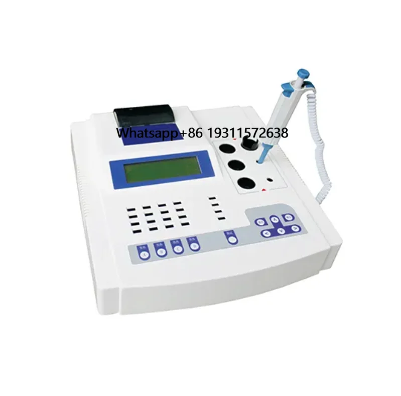 SF-400 Semi-auto Automated Coagulation Analyzer Semi-auto Analyzer 4 Reagent Position 16 Incubation Channel
SF-400 Semi-auto Automated Coagulation Analyzer Semi-auto Analyzer 4 Reagent Position 16 Incubation Channel