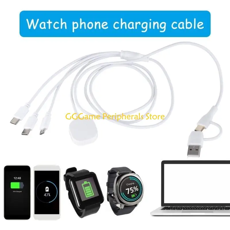 U55B MultiFunction USB C Charging Wire for Phones/Tablets/Watches 120cm Long Cable
U55B MultiFunction USB C Charging Wire for Phones/Tablets/Watches 120cm Long Cable