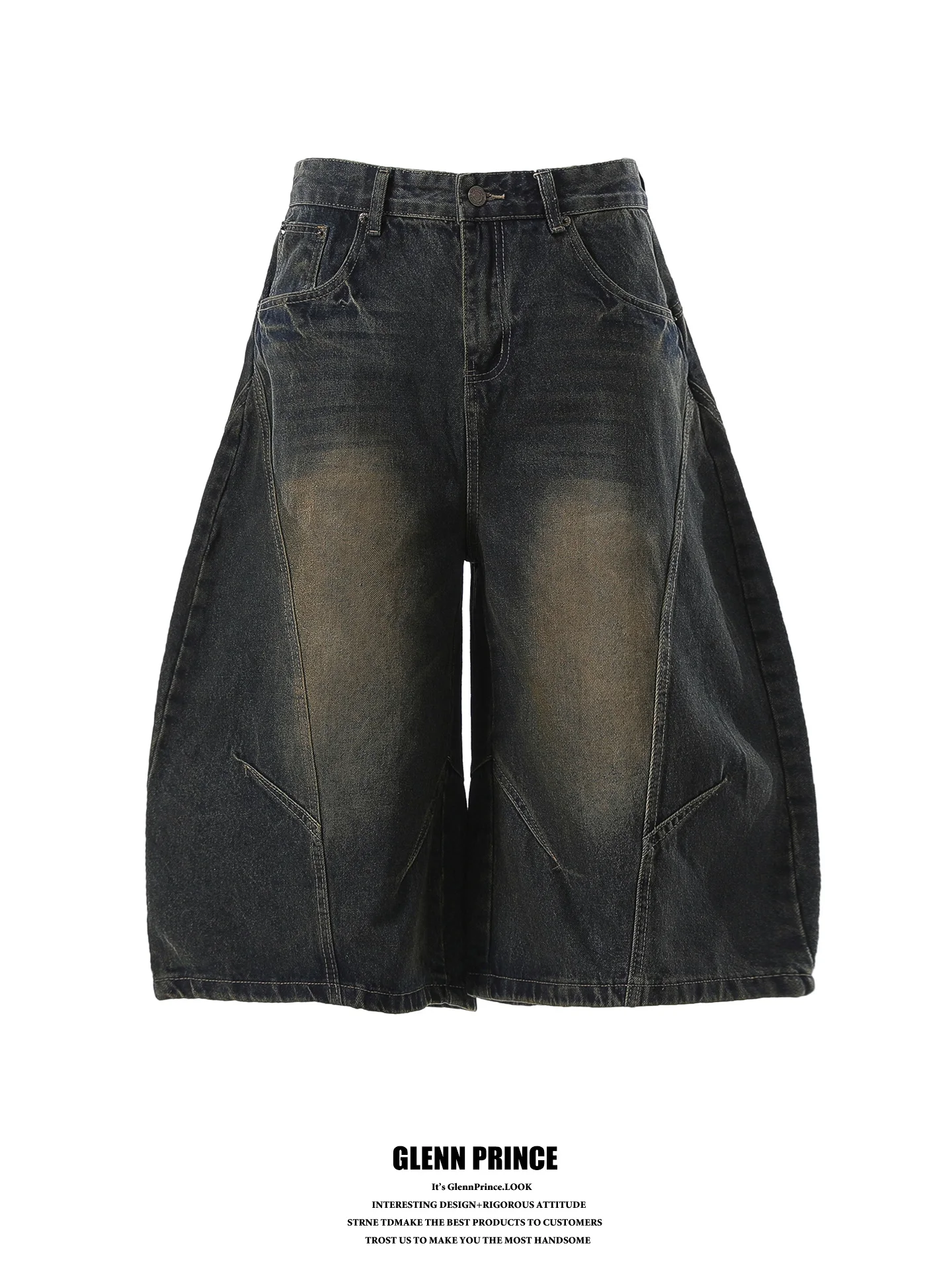GPstudio American Retro Washed Deconstructed Knife Jeans Shorts Men Summer Design Wide Leg Seven Parts Pants Cotton Polyester
GPstudio American Retro Washed Deconstructed Knife Jeans Shorts Men Summer Design Wide Leg Seven Parts Pants Cotton Polyester