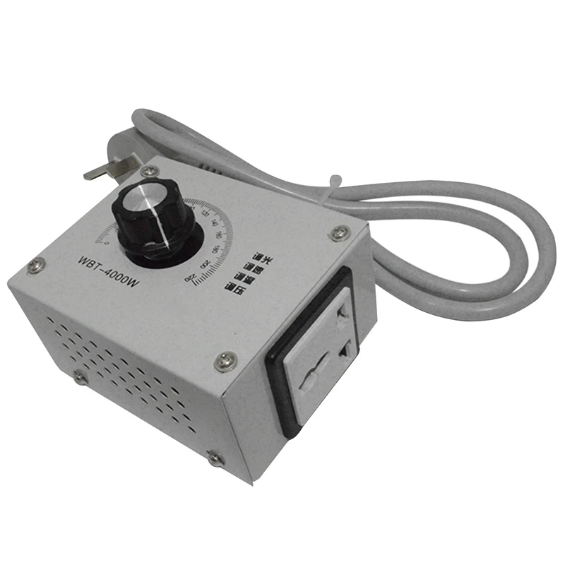 4000W AC 220V Variable Voltage Controller Control For Fan Speed Motor Dimmer AU Plug
4000W AC 220V Variable Voltage Controller Control For Fan Speed Motor Dimmer AU Plug