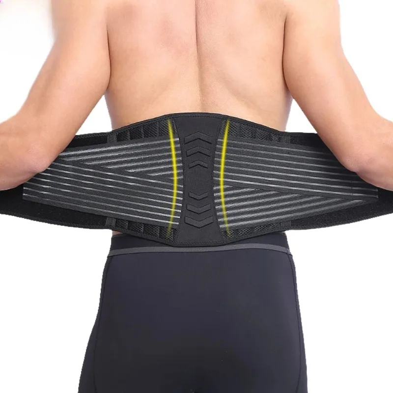 Adjustable Back Lumbar Support Belt Breathable Waist Brace Strap for Lower Back Pain Relief, Scoliosis, Herniated Disc
Adjustable Back Lumbar Support Belt Breathable Waist Brace Strap for Lower Back Pain Relief, Scoliosis, Herniated Disc