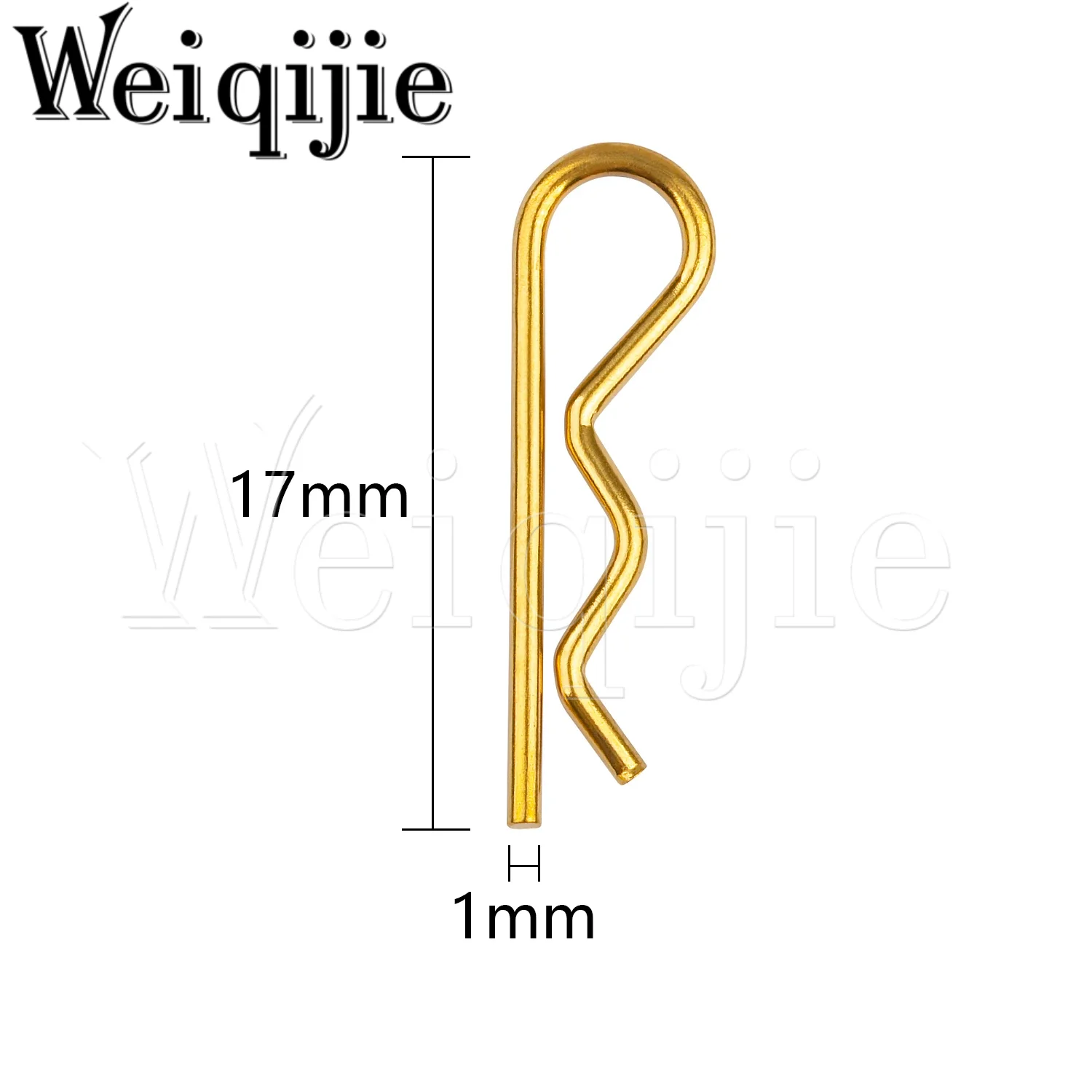 Weiqijie Titanium R Shaped Spring Cotter Clip Pin Fastener Hardware for Repairing Motorcycles Bicycles
Weiqijie Titanium R Shaped Spring Cotter Clip Pin Fastener Hardware for Repairing Motorcycles Bicycles