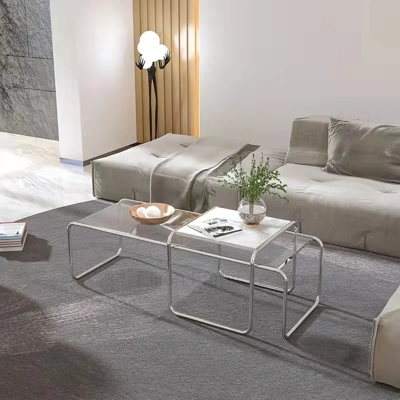 Fashion Wrought Iron Coffee Table Combination Korean Stainless Steel Creative Small Table Medieval Side Table Japanese Tea Table
Fashion Wrought Iron Coffee Table Combination Korean Stainless Steel Creative Small Table Medieval Side Table Japanese Tea Table