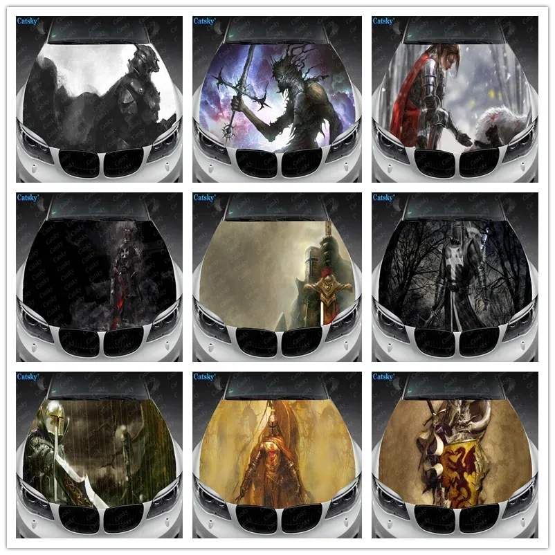 Fantasy - Knight Car Hood Vinyl Stickers Wrap Vinyl Film Engine Cover Decals Sticker Car Auto Accessories 
Fantasy - Knight Car Hood Vinyl Stickers Wrap Vinyl Film Engine Cover Decals Sticker Car Auto Accessories