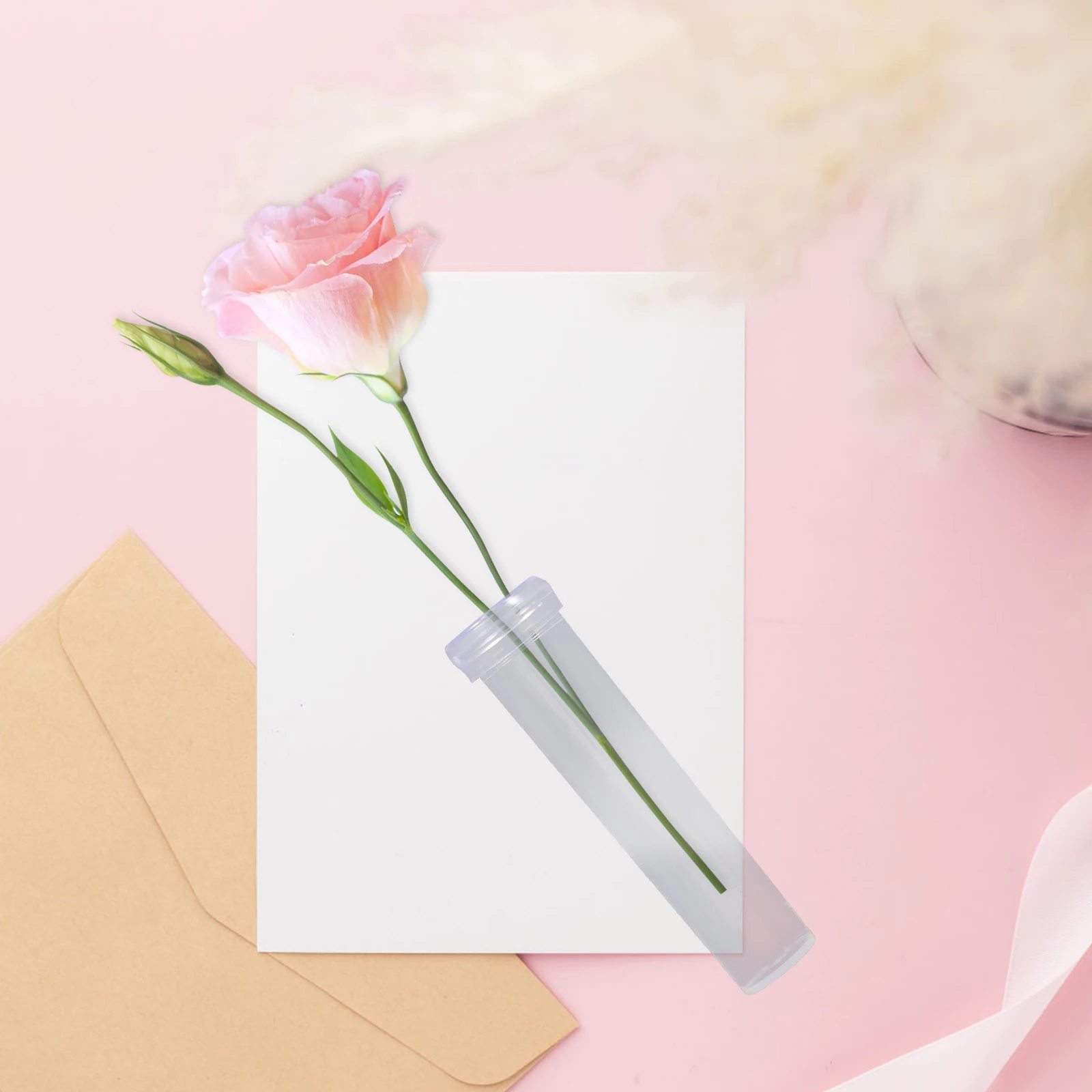 50pcs Fresh Flower Storage Tubes Premium Plastic Nutrition Water Containers Durable Hard Shell Easy Clean Flower Transport
50pcs Fresh Flower Storage Tubes Premium Plastic Nutrition Water Containers Durable Hard Shell Easy Clean Flower Transport