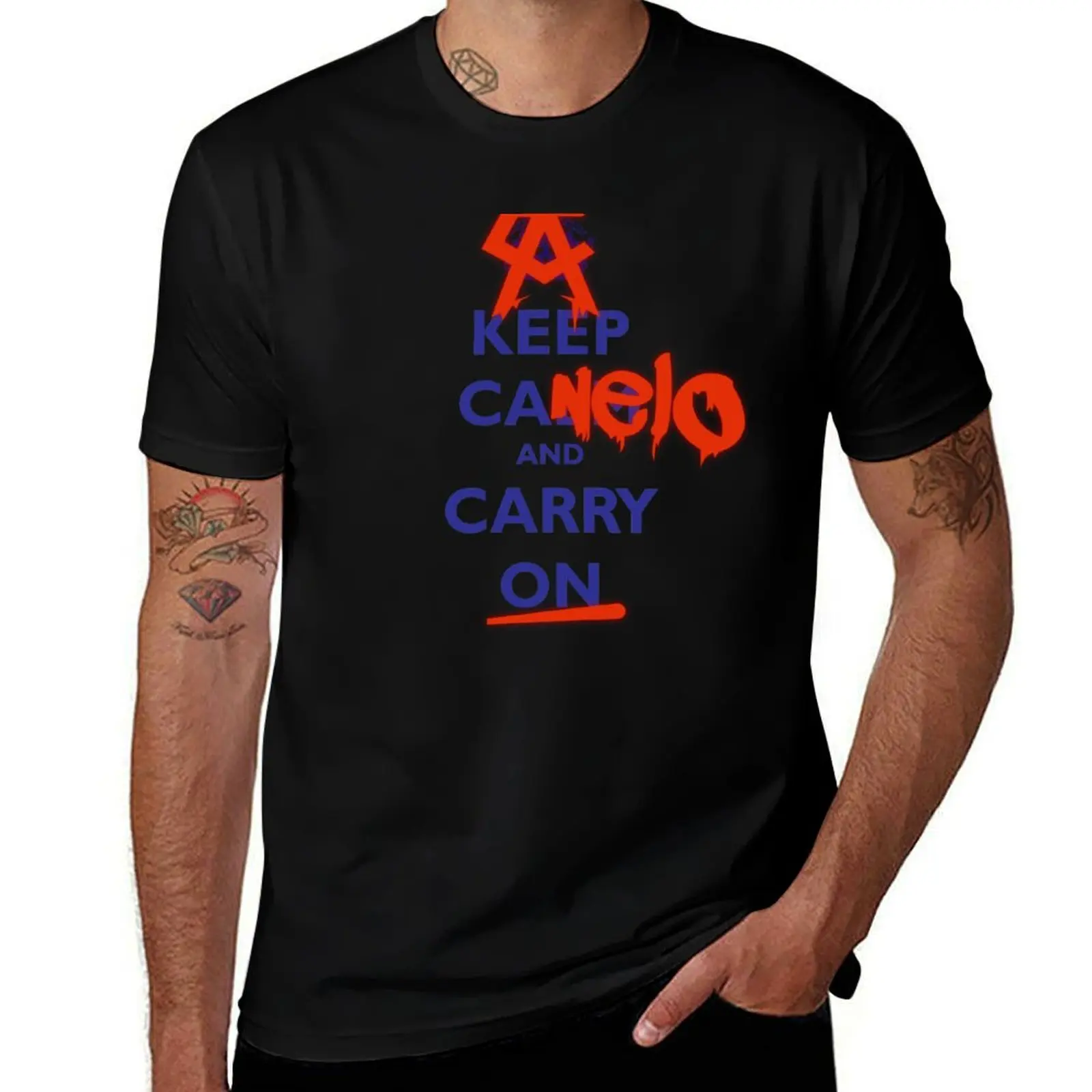 Keep Canelo And Carry On T-Shirt man t shirt cotton t shirt for man T-Shirt
Keep Canelo And Carry On T-Shirt man t shirt cotton t shirt for man T-Shirt