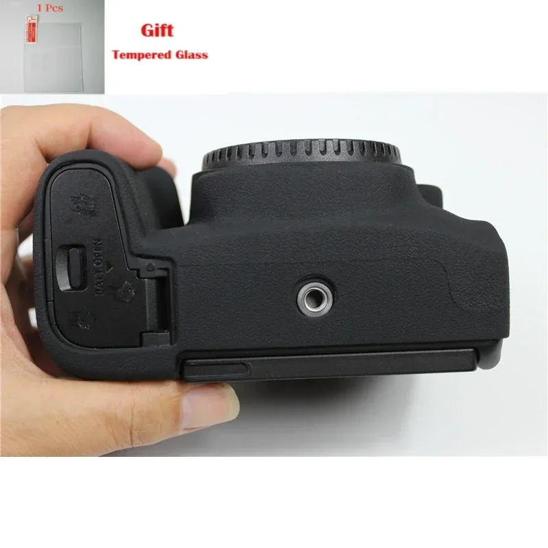 For Canon EOS 850D SLR Camera Soft Rubber Silicone Anti-Drop Body Protective Cover Bag With Free Tempered Film
For Canon EOS 850D SLR Camera Soft Rubber Silicone Anti-Drop Body Protective Cover Bag With Free Tempered Film