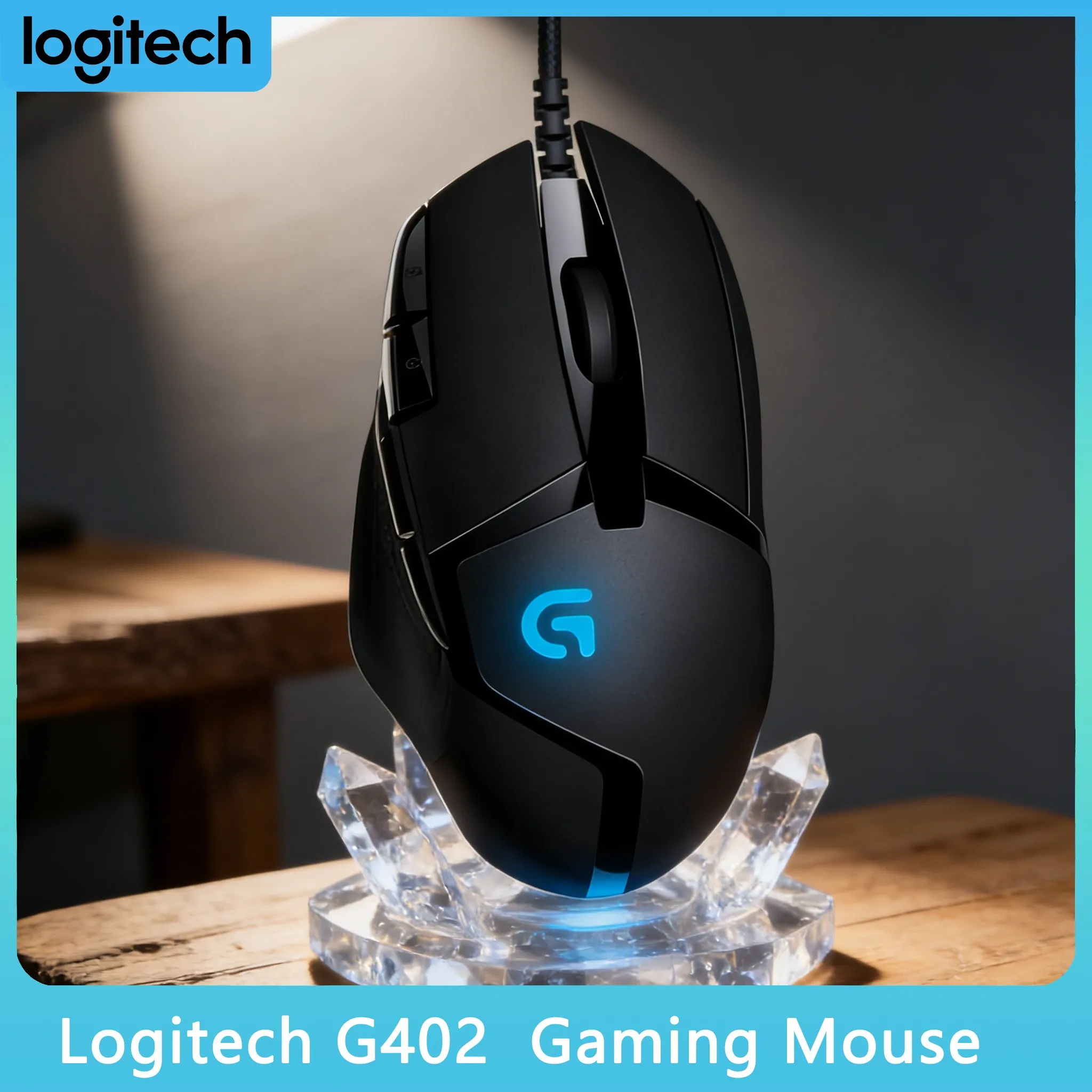 Мышь Logitech G402 Hyperion Fury RGB с 8 настраиваемыми кнопками и высокоскоростным отслеживанием движений
Мышь Logitech G402 Hyperion Fury RGB с 8 настраиваемыми кнопками и высокоскоростным отслеживанием движений