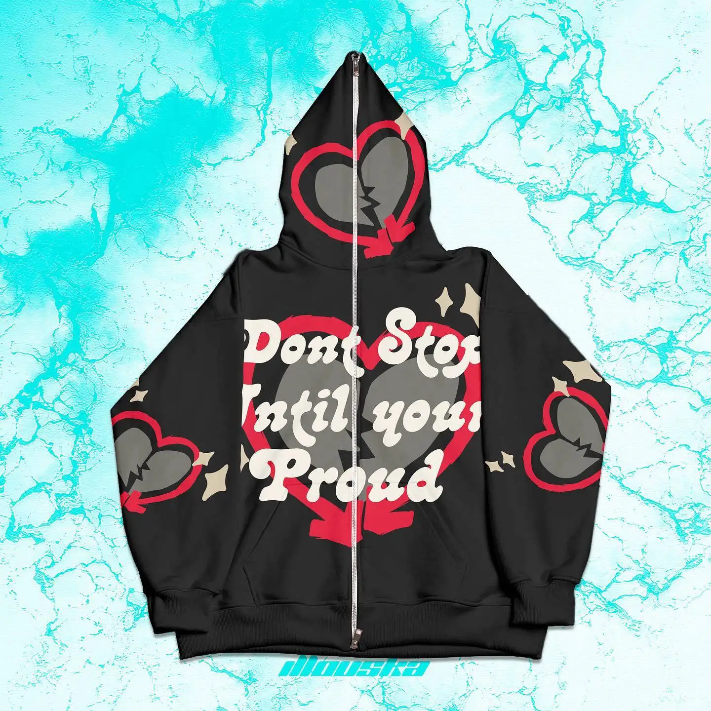 Y2K Goth Letter Heart Print Full Zip Hoodies Women New HipHop Fashion Streetwear American Gothic Sweatshirt Top Harajuku Clothes
Y2K Goth Letter Heart Print Full Zip Hoodies Women New HipHop Fashion Streetwear American Gothic Sweatshirt Top Harajuku Clothes