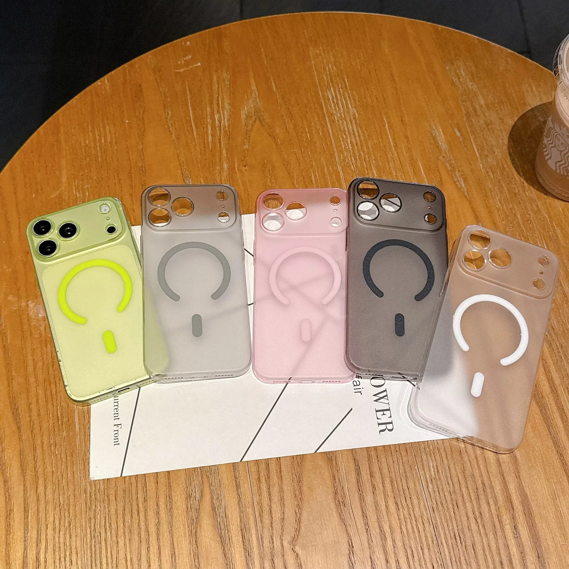 MagSafe Magnetic Matte Translucent Phone Case For iPhone Air 17 16 15 14 Plus 13 12 Pro Max Shockproof Wireless Charging Cover
MagSafe Magnetic Matte Translucent Phone Case For iPhone Air 17 16 15 14 Plus 13 12 Pro Max Shockproof Wireless Charging Cover