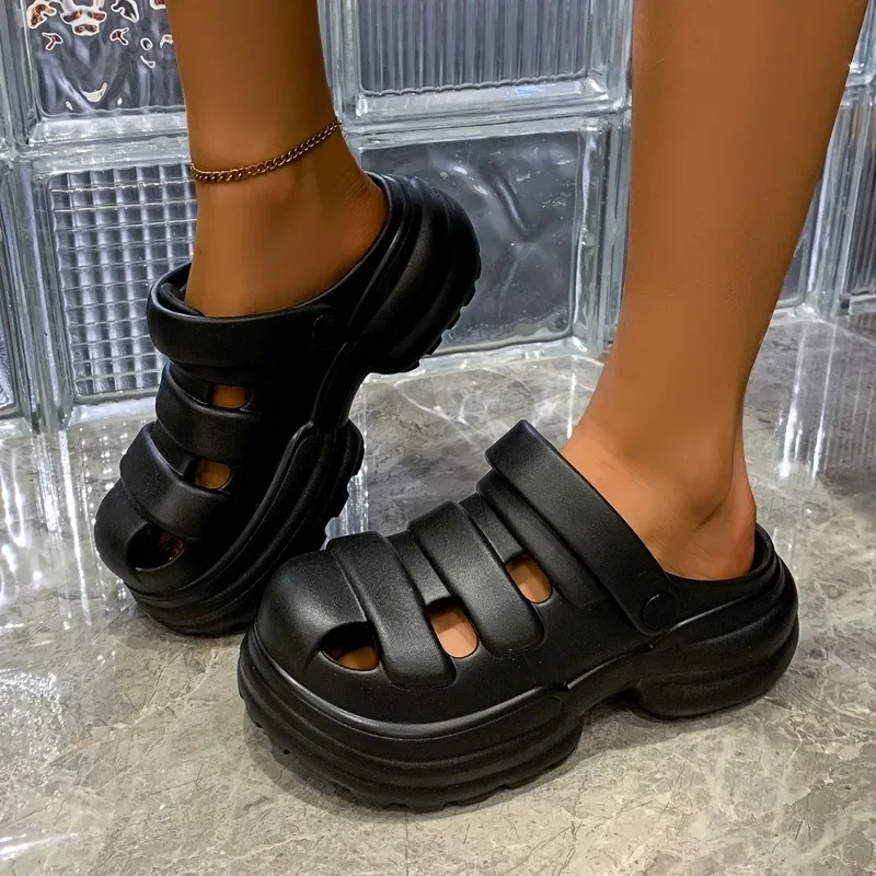 2025 Hot Sale Women's Shoes Baotou Women's Slippers Fashion Solid Casual Slippers Women Summer Slingbacks Platform Slippers
2025 Hot Sale Women's Shoes Baotou Women's Slippers Fashion Solid Casual Slippers Women Summer Slingbacks Platform Slippers