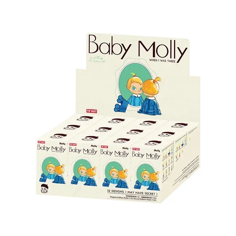 POP MART Baby Molly When I was Three! Series Blind Box Toys Kawaii Anime Action Figure Caixa Caja Surprise Mystery Box Dolls
POP MART Baby Molly When I was Three! Series Blind Box Toys Kawaii Anime Action Figure Caixa Caja Surprise Mystery Box Dolls