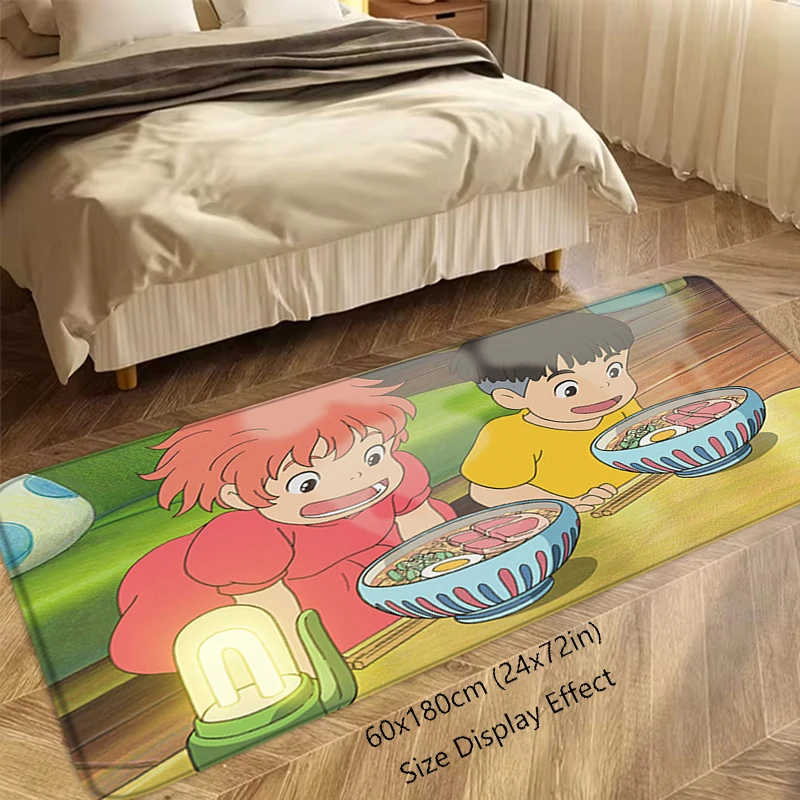 Entrance Doormat Balcony Rugs Living Room Carpet P-Ponyo Foot Mats Bath Rug Rectangle Floor Mat Ideal Gifts Non-slip House Decor
Entrance Doormat Balcony Rugs Living Room Carpet P-Ponyo Foot Mats Bath Rug Rectangle Floor Mat Ideal Gifts Non-slip House Decor