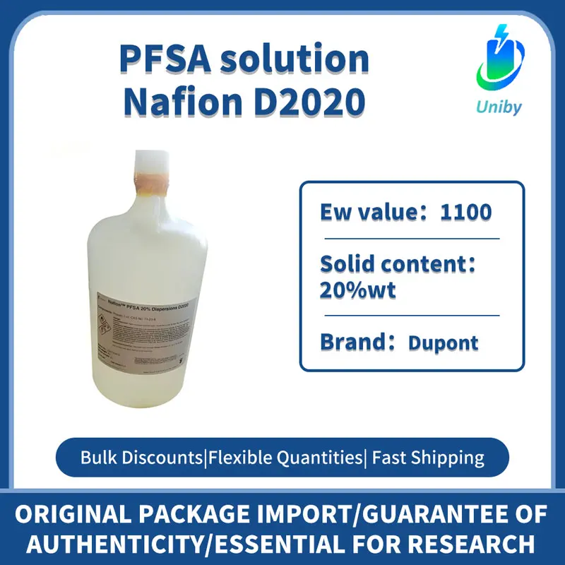 D2020 Nafion membrane solution PFSA perfluorosulfonic acid resin solution
D2020 Nafion membrane solution PFSA perfluorosulfonic acid resin solution
