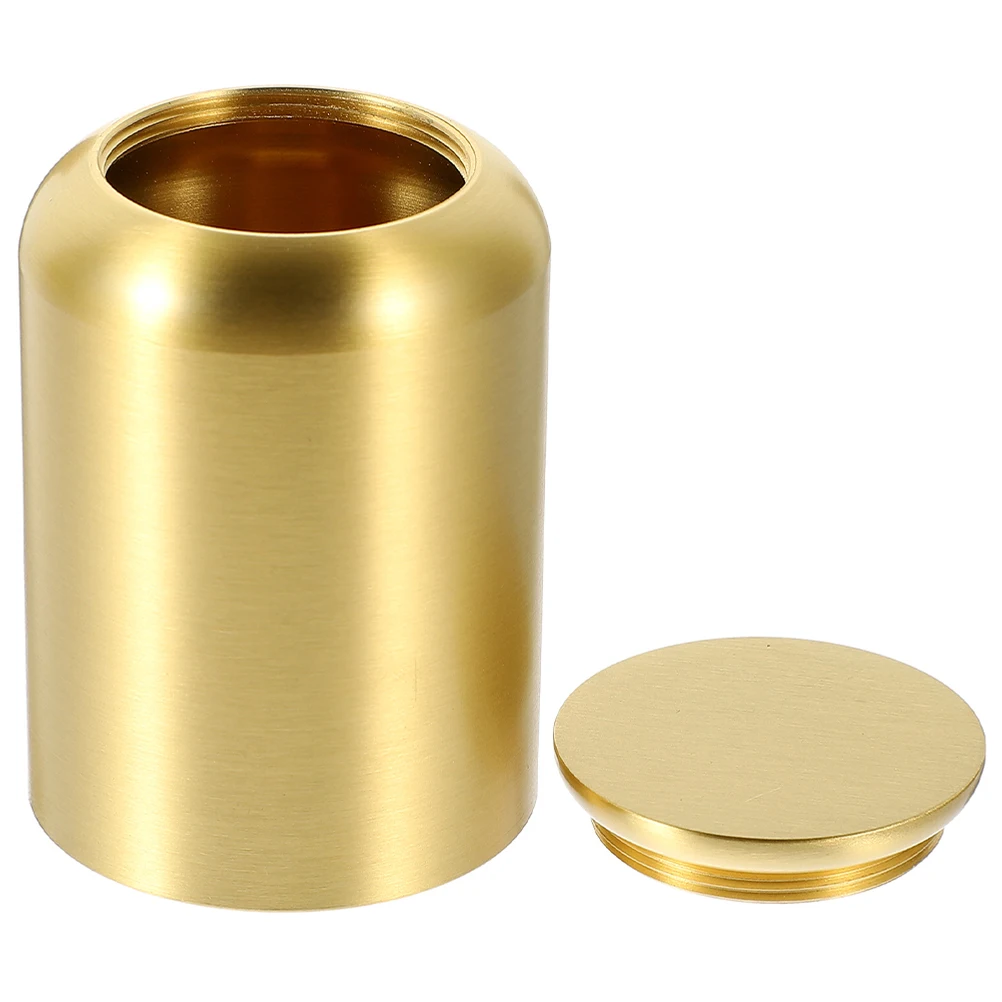 Portable Tea Canister Airtight Metal Tin Container for Loose Leaf Bright Brass Material Small Size Lightweight Storage Kitchen
Portable Tea Canister Airtight Metal Tin Container for Loose Leaf Bright Brass Material Small Size Lightweight Storage Kitchen