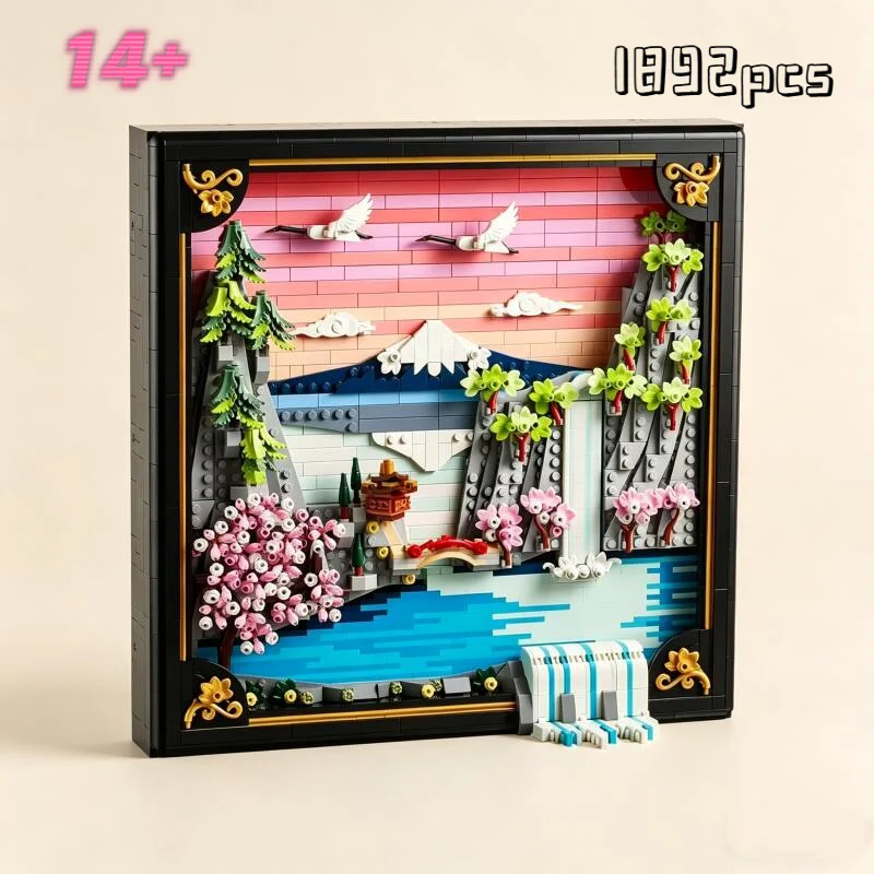 2026 Hot 1892PCS Art And Life 31218 Japanese Cherry Blossom Landscape Model Building Block Creative Toy Adornment Christmas Gift
2026 Hot 1892PCS Art And Life 31218 Japanese Cherry Blossom Landscape Model Building Block Creative Toy Adornment Christmas Gift