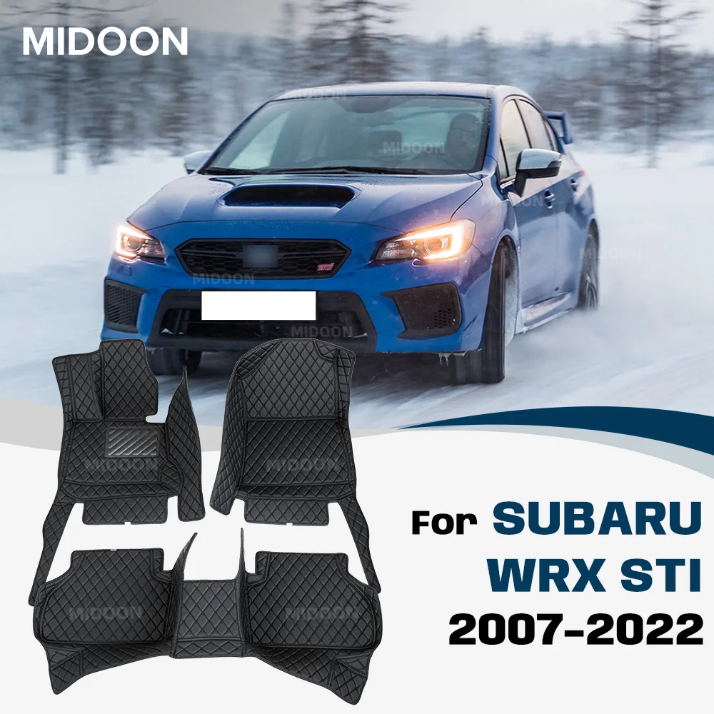 MIDOON For SUBARU WRX STI 2007-2022 2007-2022 Car Floor Mat Trunk Mat Waterproof Foot Pads Cargo Liner Auto Interior Accessories
MIDOON For SUBARU WRX STI 2007-2022 2007-2022 Car Floor Mat Trunk Mat Waterproof Foot Pads Cargo Liner Auto Interior Accessories