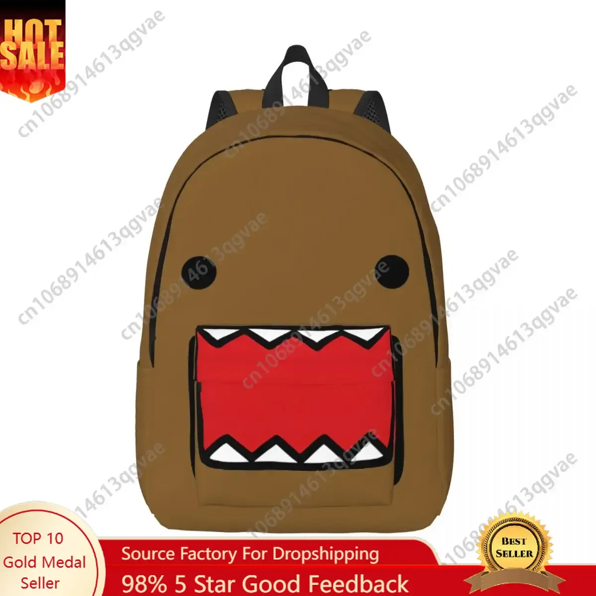 Domo Kun Doll Face Cool Backpack Sports High School Business Cute Funny Daypack for Men Women Laptop Canvas Bags
Domo Kun Doll Face Cool Backpack Sports High School Business Cute Funny Daypack for Men Women Laptop Canvas Bags