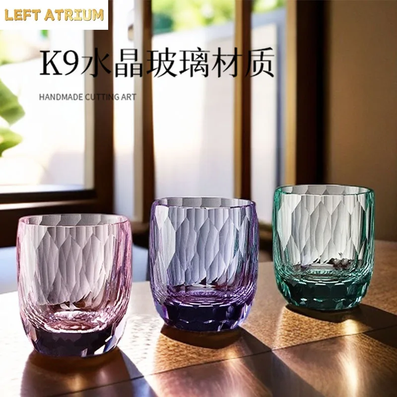 Edo cut star cup high-end handmade lead-free K9 crystal cup whiskey foreign wine cup high-end gift
Edo cut star cup high-end handmade lead-free K9 crystal cup whiskey foreign wine cup high-end gift