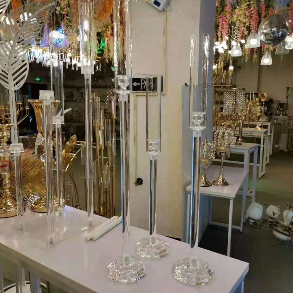 1 Sets = 3PCS Acrylic Candlestick Table Craft Wedding Center Pillar Road Lead Party Candlestick Home Decoration
1 Sets = 3PCS Acrylic Candlestick Table Craft Wedding Center Pillar Road Lead Party Candlestick Home Decoration