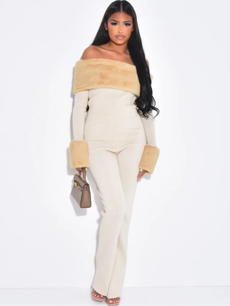 2025 Two Piece Outfit New In Matching Sets 2 Pieces Set For Woman High Waist Pant One Line Neck Top Plush Off Shoulder Commuting
2025 Two Piece Outfit New In Matching Sets 2 Pieces Set For Woman High Waist Pant One Line Neck Top Plush Off Shoulder Commuting