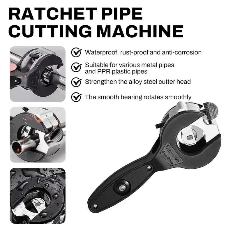 Универсальные плоскогубцы с храповым механизмом, ножницы из нержавеющей стали, меди и алюминия, ручные инструменты для резки шлангов 8-29 мм 6-23 мм
Универсальные плоскогубцы с храповым механизмом, ножницы из нержавеющей стали, меди и алюминия, ручные инструменты для резки шлангов 8-29 мм 6-23 мм