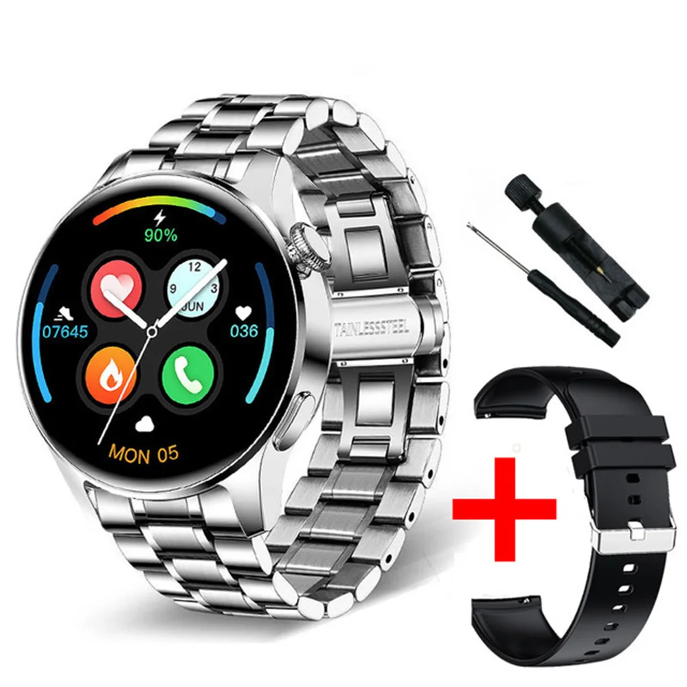 Smart Watch Fashion Bluetooth Call IP67 Waterproof Luxury Stainless Steel Sports Fitness Men Smart Watches For Android IOS
Smart Watch Fashion Bluetooth Call IP67 Waterproof Luxury Stainless Steel Sports Fitness Men Smart Watches For Android IOS