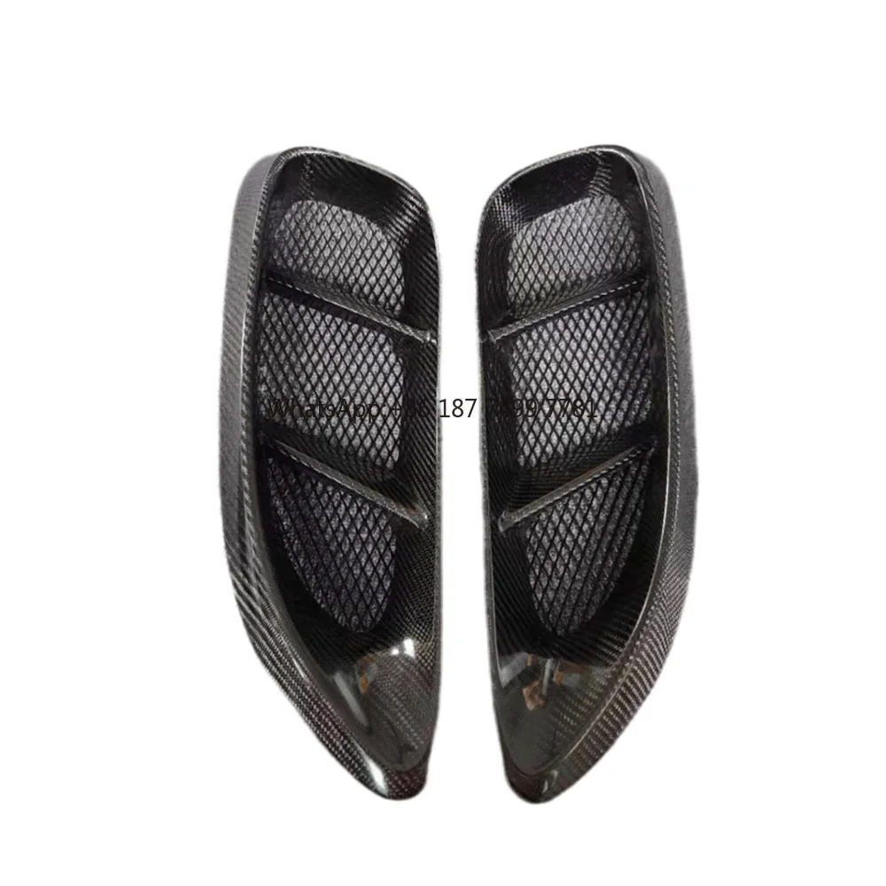 High Quality Carbon Fiber Car Vent Cover Side Mudguard Decoration Body Kit for . 718
High Quality Carbon Fiber Car Vent Cover Side Mudguard Decoration Body Kit for . 718
