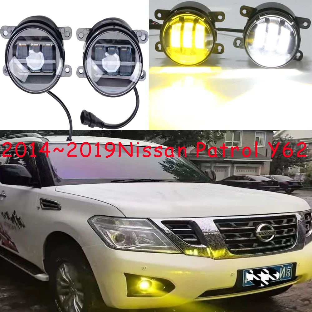 car bumper headlight for Nissan Patrol Y62 daytime light 2014~2019y DRL car accessories LED headlamp fog lamp
car bumper headlight for Nissan Patrol Y62 daytime light 2014~2019y DRL car accessories LED headlamp fog lamp