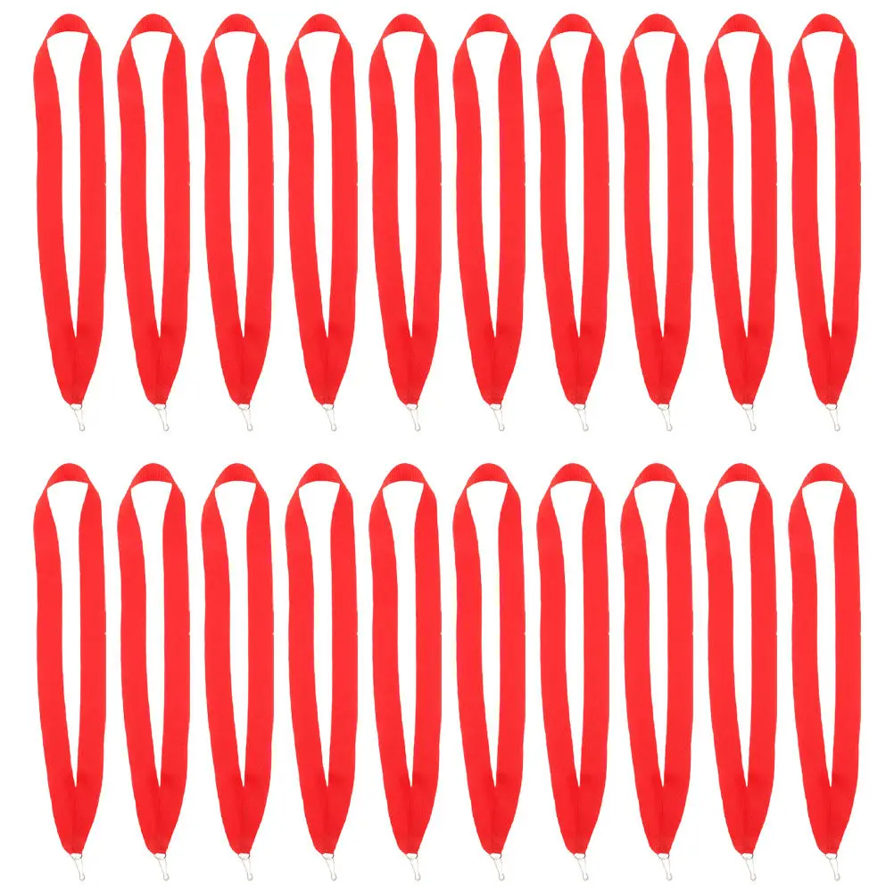 20Pcs Thick Medal Ribbons Award Lanyards Flat Neck Straps for Sports Day School Competitions Party Games Team Events
20Pcs Thick Medal Ribbons Award Lanyards Flat Neck Straps for Sports Day School Competitions Party Games Team Events