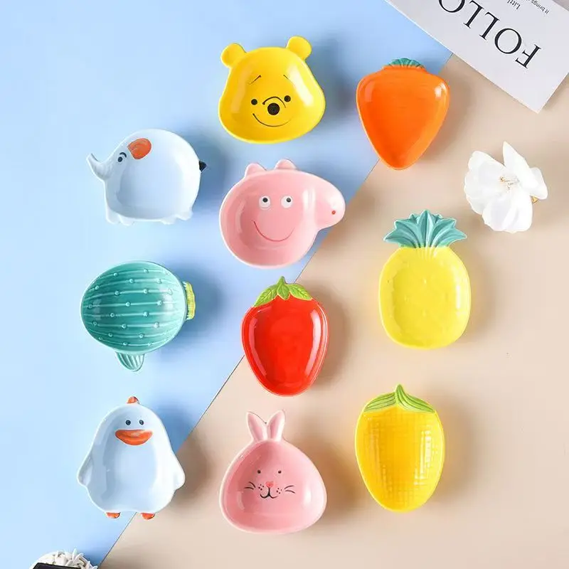 Cute Strawberry Lemon Small Plate, High Beauty Restaurant Shallow Plates Dip Dim Sum Plate, Ceramic Tea Cup Tray Bottom Support
Cute Strawberry Lemon Small Plate, High Beauty Restaurant Shallow Plates Dip Dim Sum Plate, Ceramic Tea Cup Tray Bottom Support