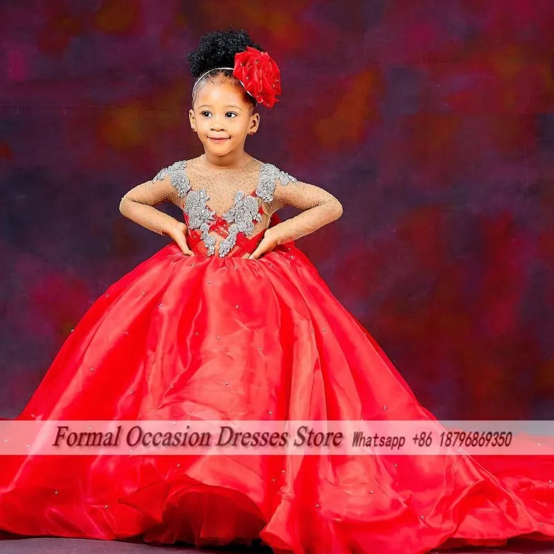 Cute Flower Girl Dress For Weddings Tulle Beading Princess Kids Birthday Gowns First Communion Dress Party Wear Customized
Cute Flower Girl Dress For Weddings Tulle Beading Princess Kids Birthday Gowns First Communion Dress Party Wear Customized