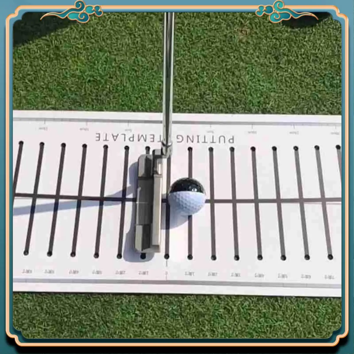 Golf Putter Putting Mat Trainer Indoor Putting Green Pad Equipment Golf Hitting Aiming Line Training Aids Blanket Kit Highly Rec
Golf Putter Putting Mat Trainer Indoor Putting Green Pad Equipment Golf Hitting Aiming Line Training Aids Blanket Kit Highly Rec