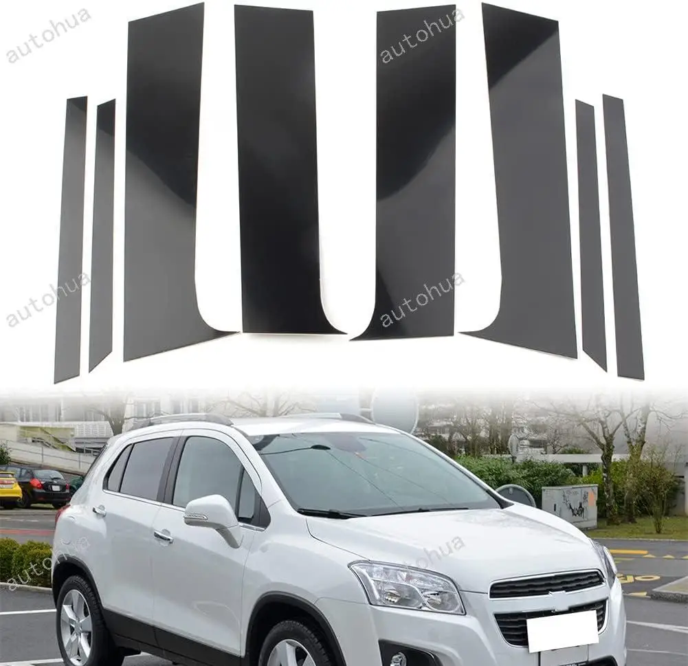Door Pillar Post Trim for Chevrolet Trax 2015-2021 Side Door Pillar Anti Scratch Glossy PC Stickers Cover Moldings 6-pcs
Door Pillar Post Trim for Chevrolet Trax 2015-2021 Side Door Pillar Anti Scratch Glossy PC Stickers Cover Moldings 6-pcs