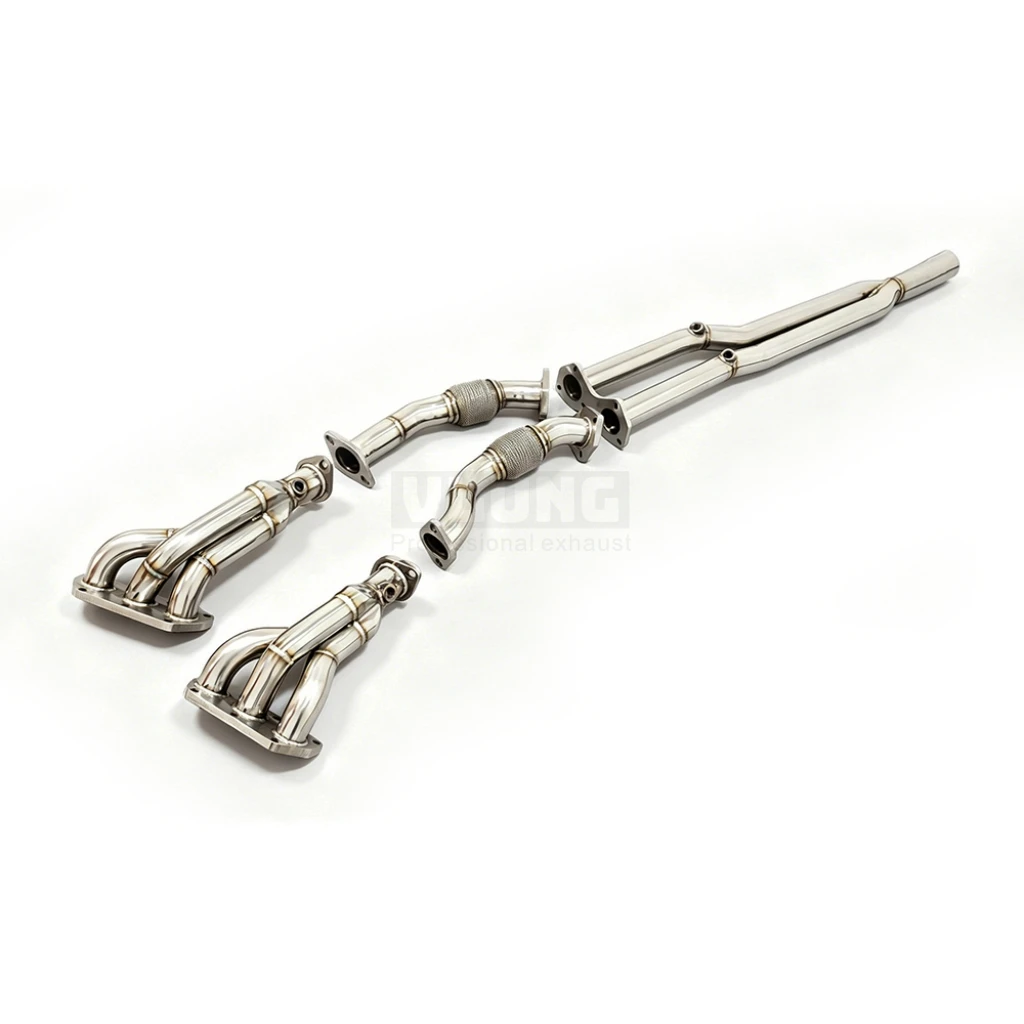 Exhaust Manifold Header With Front Pipe For Volkswagen Golf 4/5 R32 MK4 MK5 3.2 2002-2009 High Performance Collector
Exhaust Manifold Header With Front Pipe For Volkswagen Golf 4/5 R32 MK4 MK5 3.2 2002-2009 High Performance Collector