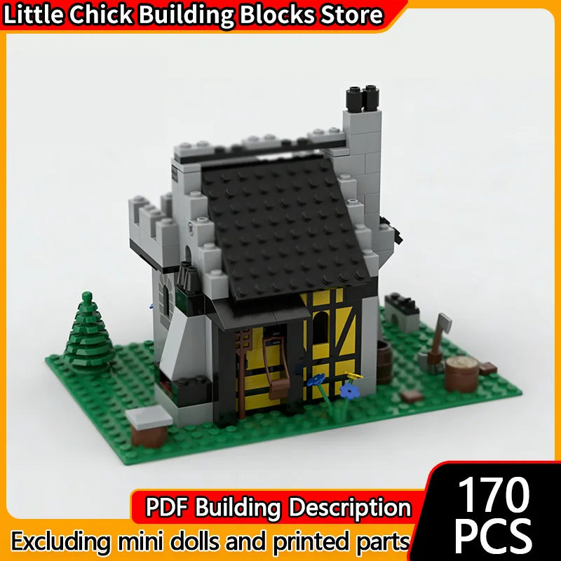 Средневековый замок, модель MOC, строительные кирпичи, ферма, резиденция, дом, модульная технология, детские праздничные подарки, сборка игрушек, костюм
Средневековый замок, модель MOC, строительные кирпичи, ферма, резиденция, дом, модульная технология, детские праздничные подарки, сборка игрушек, костюм