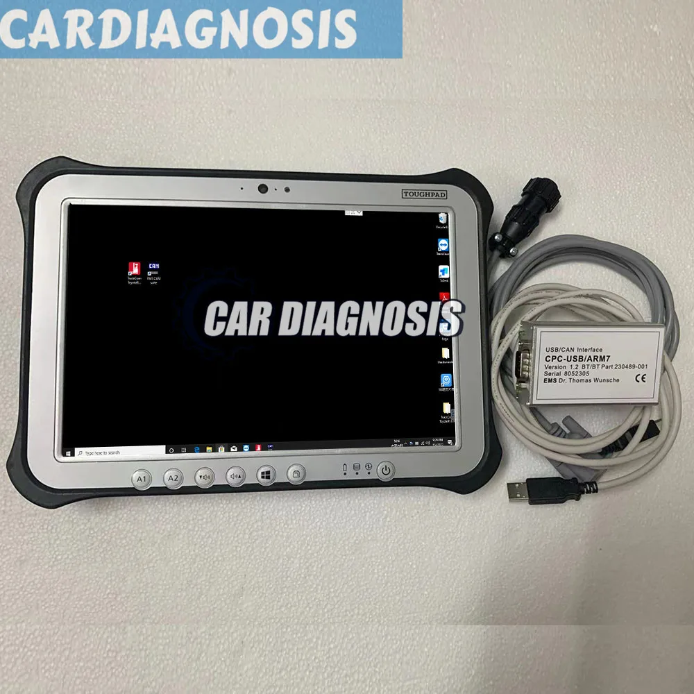F110 tablet For Toyota BT Canbox TruckCom CPC USB ARM7 Forklift truck canbox diagnosis tool CAN Interface Can bus line
F110 tablet For Toyota BT Canbox TruckCom CPC USB ARM7 Forklift truck canbox diagnosis tool CAN Interface Can bus line